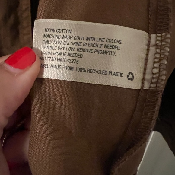 Women’s Merona Tan Utility Jacket size XL - Picture 8 of 10